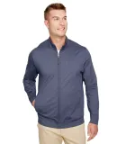 UltraClub UC400 Men's Navigator Heather Performanc NAVY HEATHER