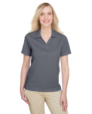 UltraClub UC102W Ladies' Cavalry Twill Performance CHARCOAL/ NAVY