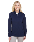 UltraClub UC792W Ladies' Coastal Pique Fleece Quar NAVY