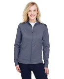 UltraClub UC400W Ladies' Navigator Heather Perform NAVY HEATHER