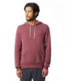 Alternative Apparel 9595F2 Pullover Hoodie in Eco true currant