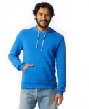 Alternative Apparel 9595F2 Pullover Hoodie in Ec tr pacif blue