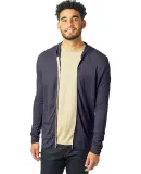 AA1970 Alternative Apparel Unisex Eco Zip Up Hoodi in Eco true navy