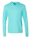 Next Level 6021 Unisex Tri-blend Hoody TAHITI BLUE