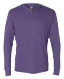 Next Level 6021 Unisex Tri-blend Hoody PURPLE RUSH