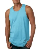 Next Level 3633 Men's Jersey Tank in Tahiti blue