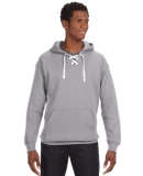 J. America - Sport Lace Hooded Sweatshirt - 8830 in Oxford