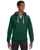 J. America - Sport Lace Hooded Sweatshirt - 8830 in Forest green