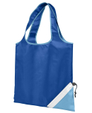 Gemline 1182 Latitiudes Foldaway Shopper Tote in Royal blue