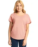 Next Level 6760 Tri-Blend Dolman in Desert pink