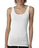 Next Level 3533 Jersey Tank in White