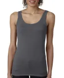 Next Level 3533 Jersey Tank in Dark gray