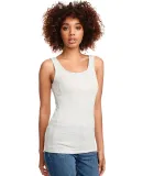 Next Level 3533 Jersey Tank in Lt heather gray