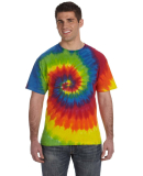 H1000 Tie-Dyes Adult Tie-Dyed Cotton Tee in Moondance