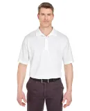 8405T UltraClub® Men's Tall Cool & Dry Sport Mesh WHITE