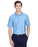 8413 UltraClub® Adult Cool & Dry Elite Tonal Stri CAROLINA BLUE