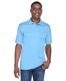 8425 UltraClub® Men's Cool & Dry Sport Performanc COLUMBIA BLUE