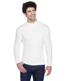 8510 UltraClub® Adult Egyptian Interlock Cotton L WHITE