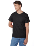 5250 Hanes Authentic Tagless T-shirt in Black