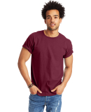 5250 Hanes Authentic Tagless T-shirt in Maroon