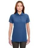 8530 UltraClub® Ladies' Classic Pique Cotton Polo INDIGO