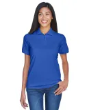 8530 UltraClub® Ladies' Classic Pique Cotton Polo ROYAL