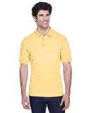 8535 UltraClub® Men's Classic Pique Cotton Polo YELLOW