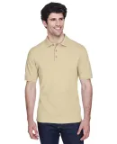 8535 UltraClub® Men's Classic Pique Cotton Polo PUTTY