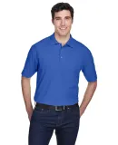 8540 UltraClub® Men's Whisper Pique Blend Polo   ROYAL