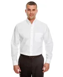 8330 UltraClub® Men's Blend Performance Poplin Wo WHITE