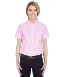 8973 UltraClub® Ladies' Classic Wrinkle-Free Blen PINK