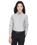 8990 UltraClub® Ladies' Classic Wrinkle-Free Blen CHARCOAL