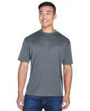 8400 UltraClub® Men's Cool & Dry Sport Mesh Perfo CHARCOAL