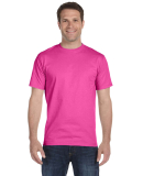 5280 Hanes Heavyweight T-shirt in Wow pink