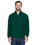 8480 Adult UltraClub® Polyester Iceberg Fleece 1/ FOREST GREEN