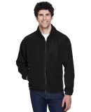 8485 UltraClub® Polyester Adult Iceberg Fleece Fu BLACK