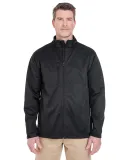 8477 UltraClub® Adult Blend Soft Shell Solid Jack BLACK