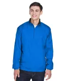 8936 UltraClub® Adult Micro-Polyester Windshirt ROYAL