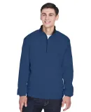 8936 UltraClub® Adult Micro-Polyester Windshirt TRUE NAVY