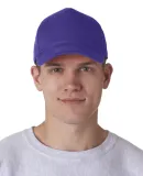 8120 UltraClub® Classic Cut Cotton Twill Cap PURPLE