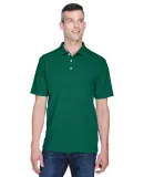 8445 UltraClub® Men's Cool & Dry Stain-Release Pe FOREST GREEN