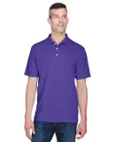 8445 UltraClub® Men's Cool & Dry Stain-Release Pe PURPLE