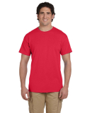 3931 Fruit of the Loom Adult Heavy Cotton HDTM T-S in Fiery red