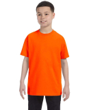 29B Jerzees Youth Heavyweight 50/50 Blend T-Shirt in Safety orange