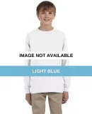 29BL Jerzees Youth Long-Sleeve Heavyweight 50/50 B LIGHT BLUE