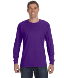 29LS Jerzees Adult Long-Sleeve Heavyweight 50/50 B in Deep purple