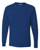 29LS Jerzees Adult Long-Sleeve Heavyweight 50/50 B ROYAL