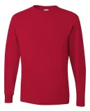 29LS Jerzees Adult Long-Sleeve Heavyweight 50/50 B TRUE RED