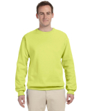 562 Jerzees Adult NuBlend® Crewneck Sweatshirt in Safety green