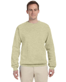 562 Jerzees Adult NuBlend® Crewneck Sweatshirt in Oatmeal heather